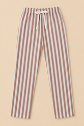Decent Lines Pants-Brown