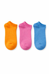 COLOURFUL ANKLE PACK OF 3