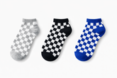 CHECKED ANKLE PACK OF 3