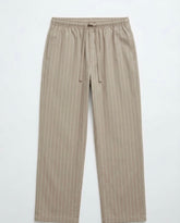 Decent Lines Pants-Beige