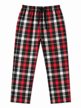 Classic Check Pants-Red