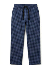 BLUE GIGHAM PANTS