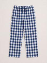 Decent Checks Pants-Blue