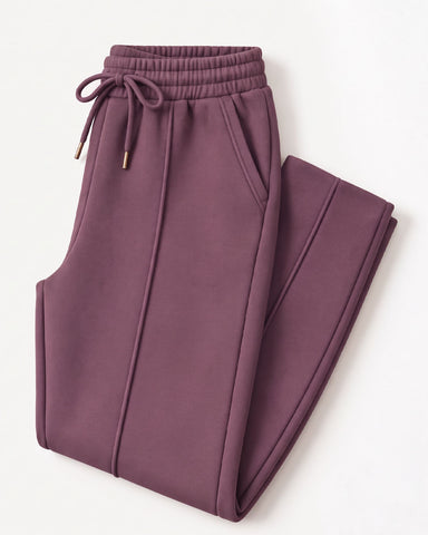 Signature French Trouser - Dusty Plum