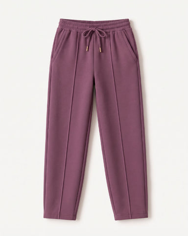 Signature French Trouser - Dusty Plum
