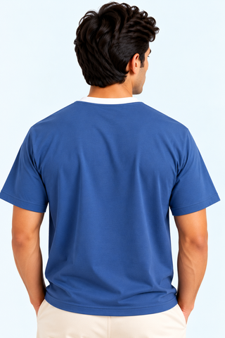 Banana Club Tee- Slate Blue