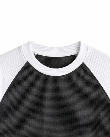 American Sleeves Tee - Grey White