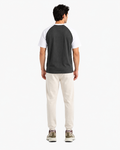 American Sleeves Tee - Grey White