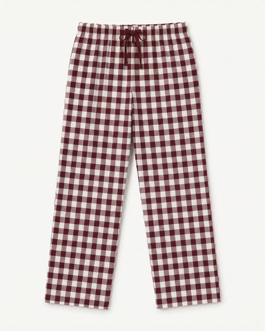 Luxe Trouser - Choc Check