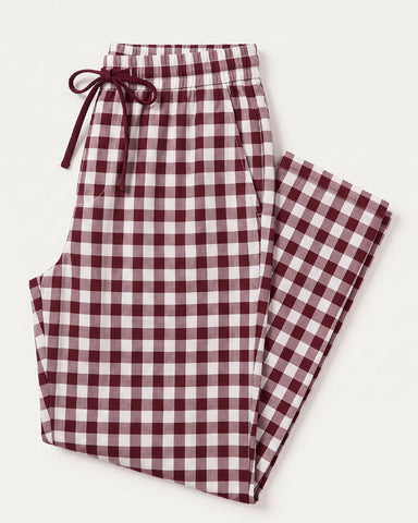 Luxe Trouser - Choc Check