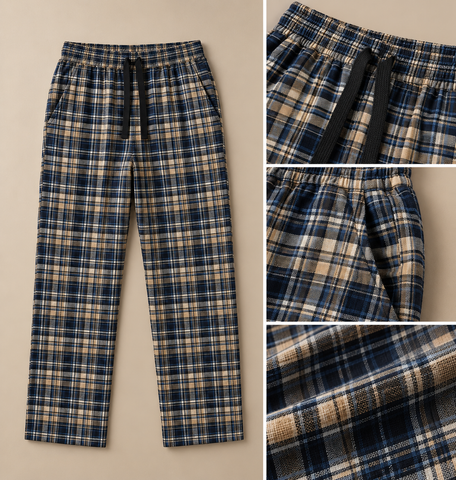 Midnight Plaid Pants