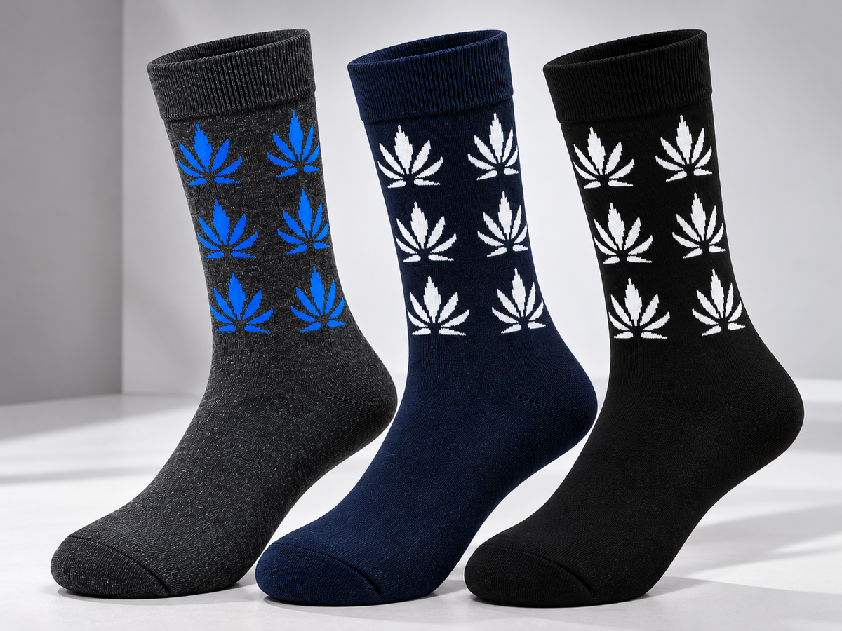 LFT 3046 LK CREW SOCKS PACK OF 3