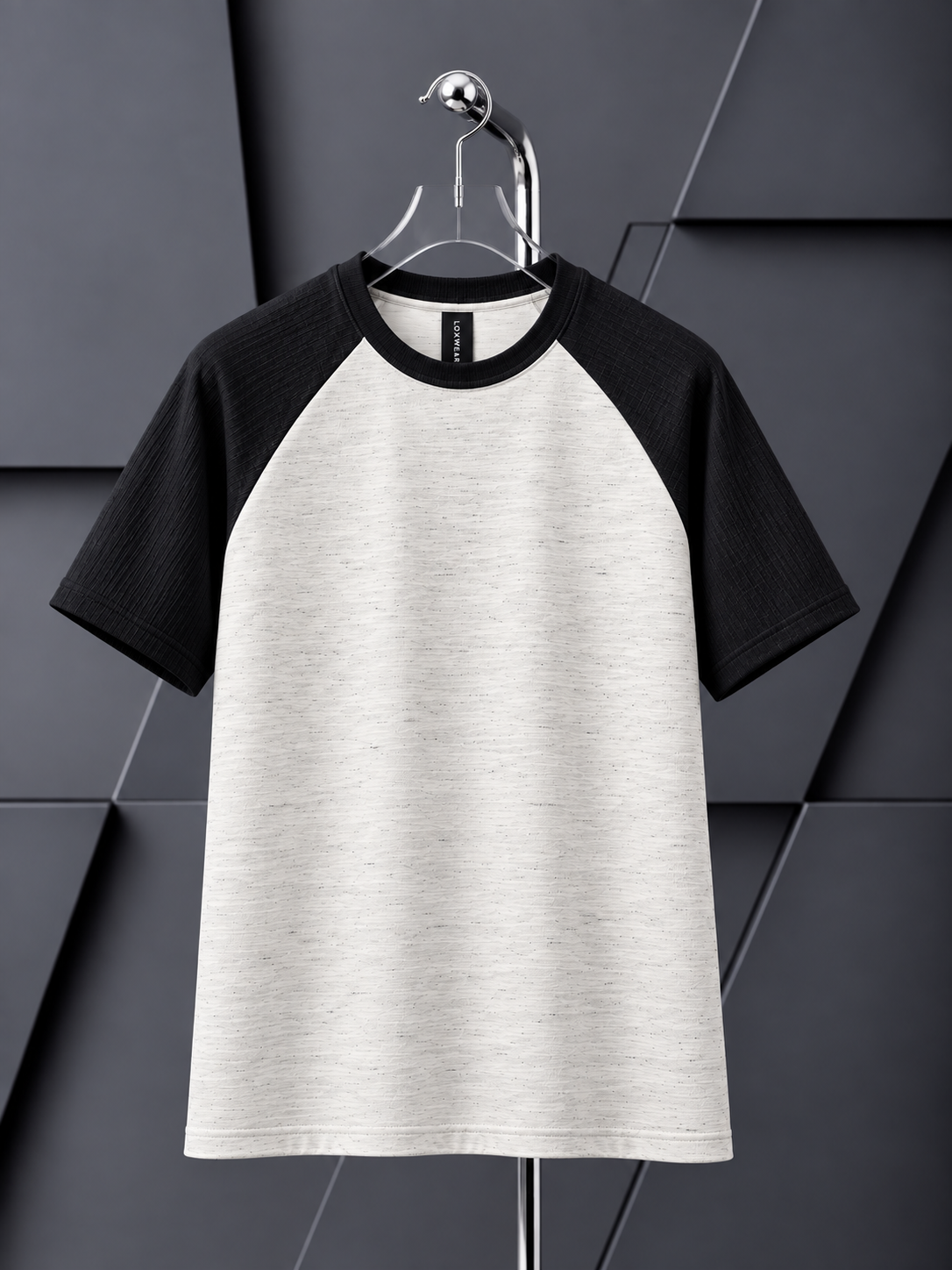 Raglan Duo-WH/BLK