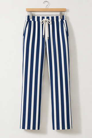 Executive Relax Pro-Blue White Trouser