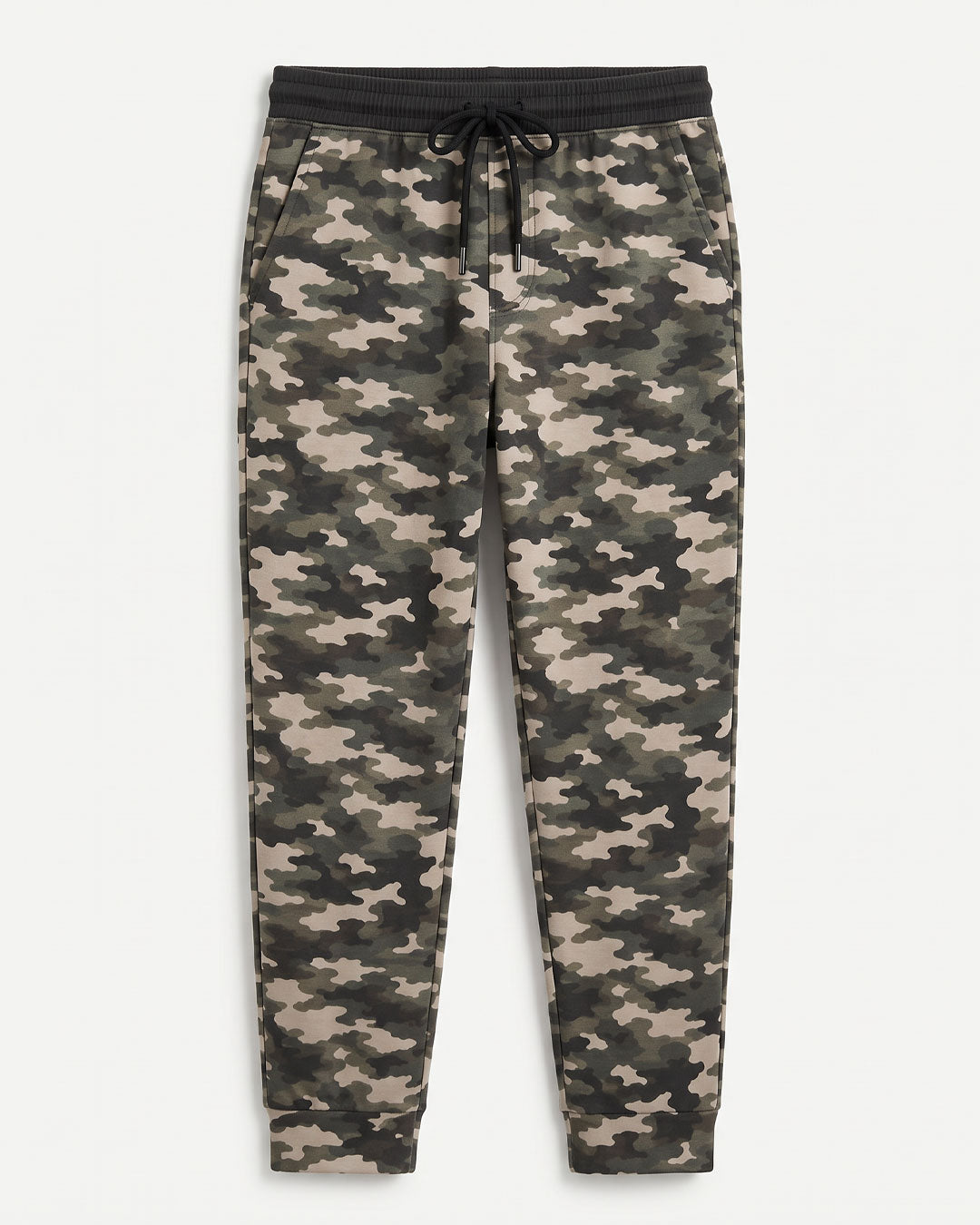 Signature Fleece Trouser - Camo Green