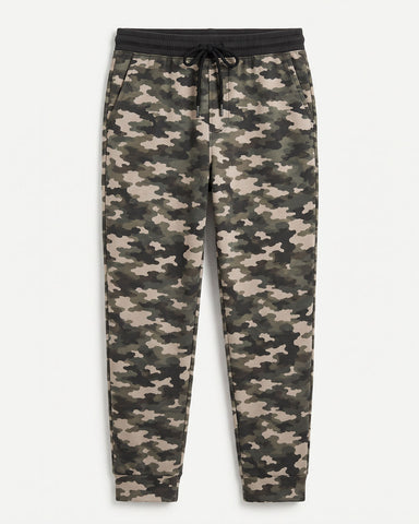 Signature Fleece Trouser - Camo Green