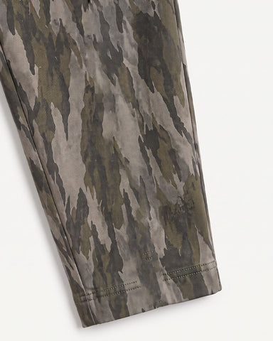 Signature Fleece Trouser - Camo Retro