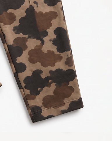Signature Fleece Trouser - Camo Brown