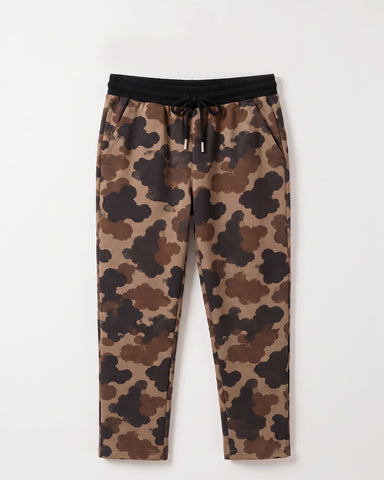 Signature Fleece Trouser - Camo Brown