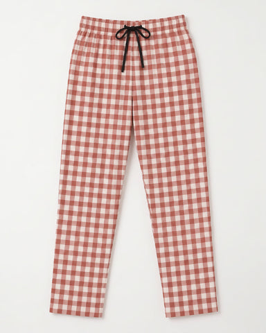 Luxe Trouser - Brown Check