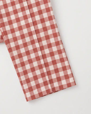 Luxe Trouser - Brown Check