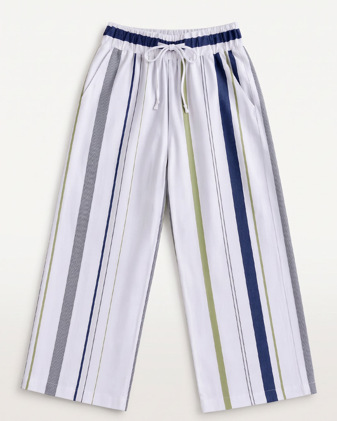 Luxe Trouser - Coastal Stripes