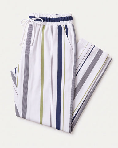 Luxe Trouser - Coastal Stripes