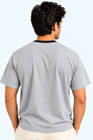 Banana Club Tee- Heather Grey