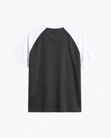 American Sleeves Tee - Grey White