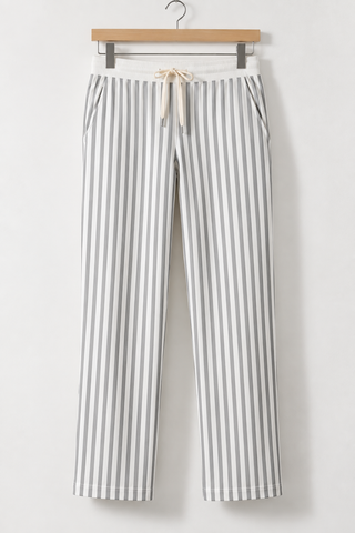Executive Relax Pro-Grey Stripes Trouser