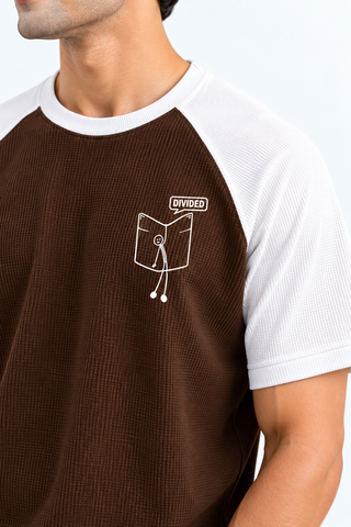 American Sleeves Tee - Brown White