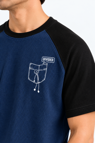 American Sleeves Tee - Navy Black
